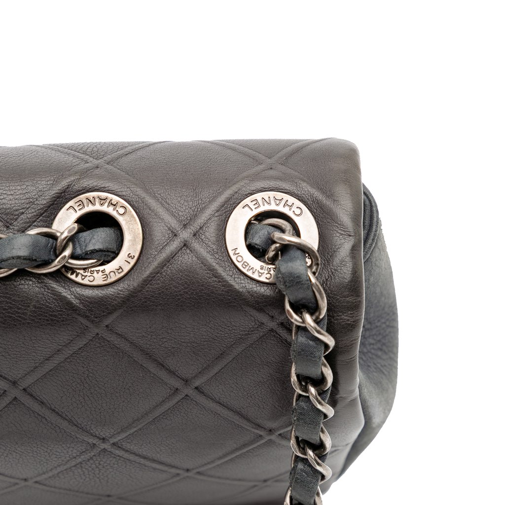 Chanel Paris Edinburgh Medium Diamond Embossed Calfskin New Chic Flap - Image 13