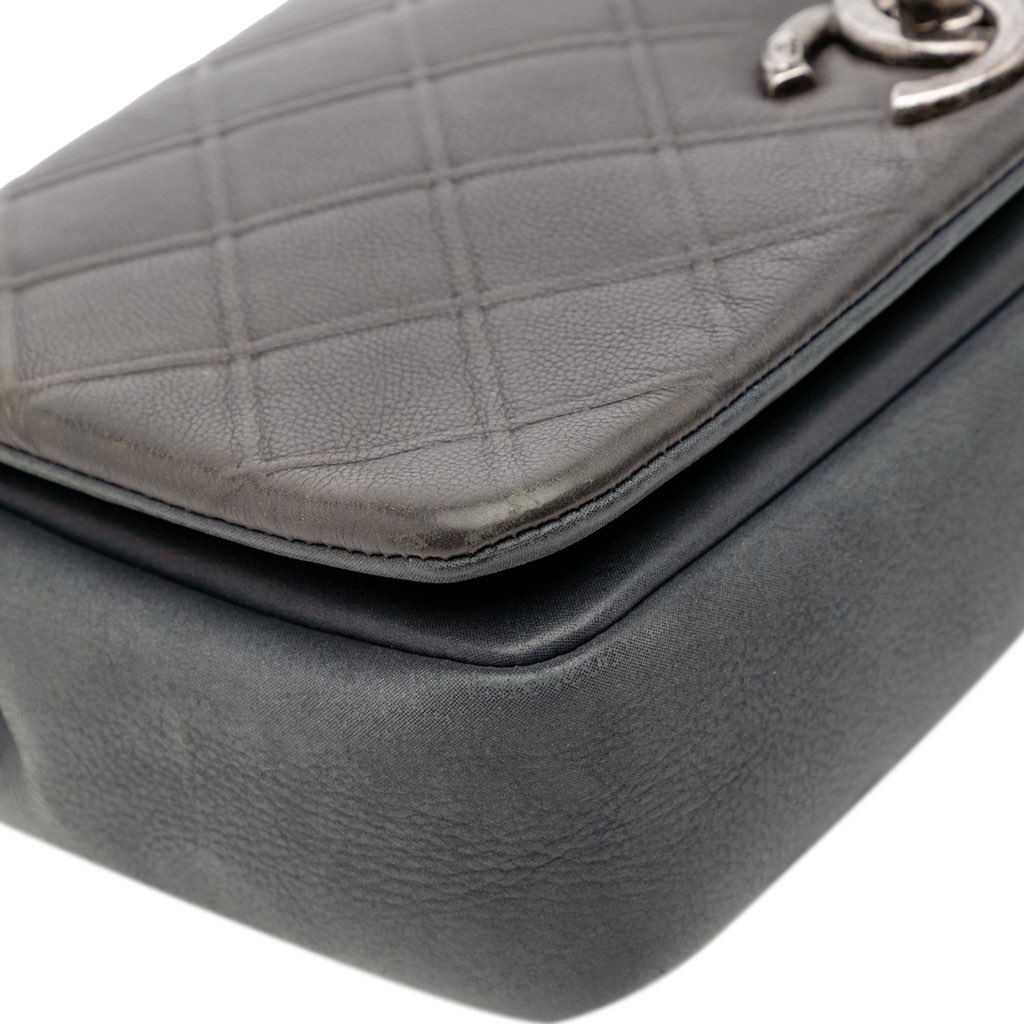 Chanel Paris Edinburgh Medium Diamond Embossed Calfskin New Chic Flap - Image 11