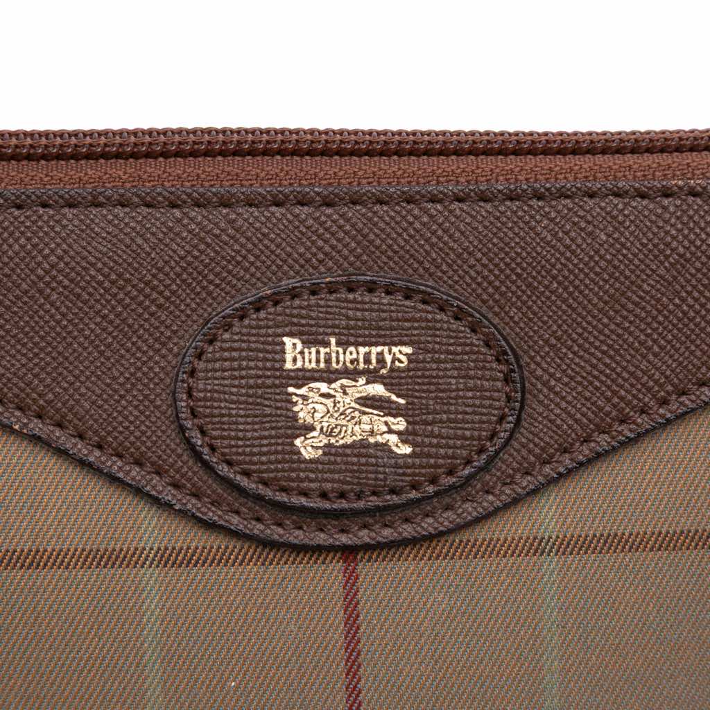 Burberry Vintage Check Canvas Clutch - Detail 1