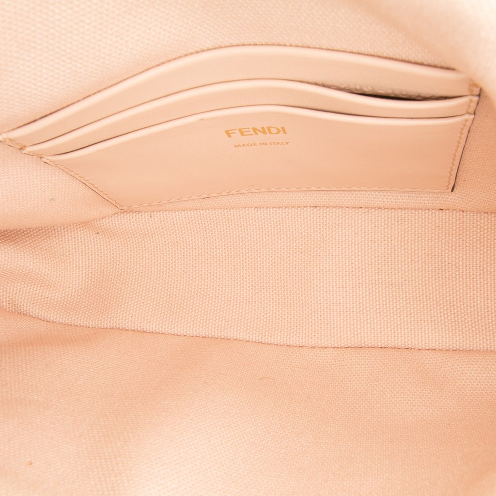 Fendi Mini Zucca Embroidered Baguette Satchel - 4