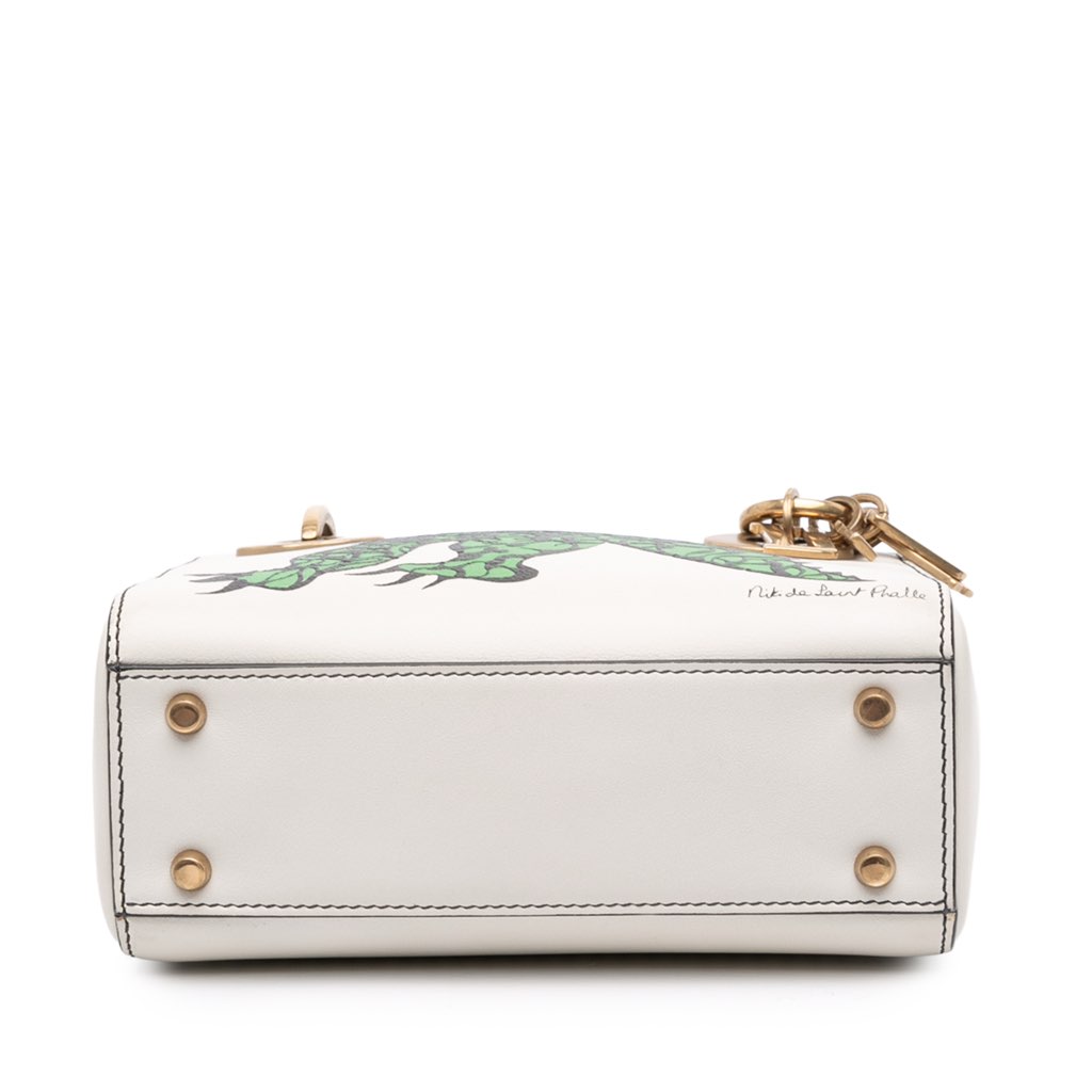 Dior Limited Edition Niki De Saint Phalle Mini Calfskin Dragon Lady Dior - Image 6