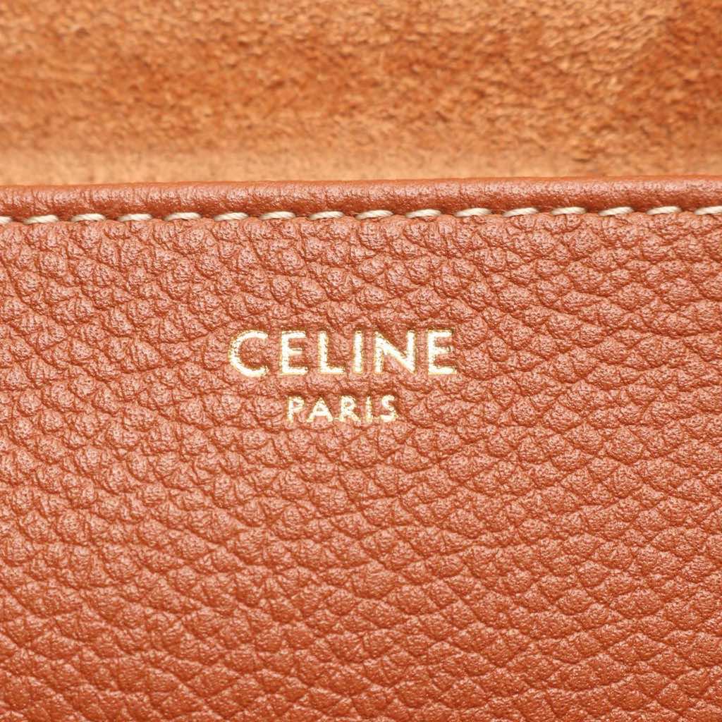 Celine Small Calfskin Cabas Cuir Triomphe Anais Tote - 4