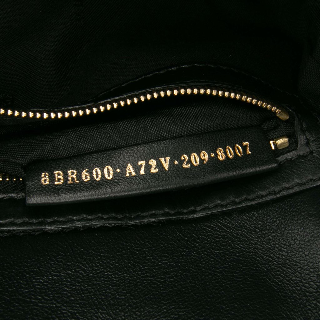 Fendi Zucca Embossed Leather Baguette Satchel - Detail 1