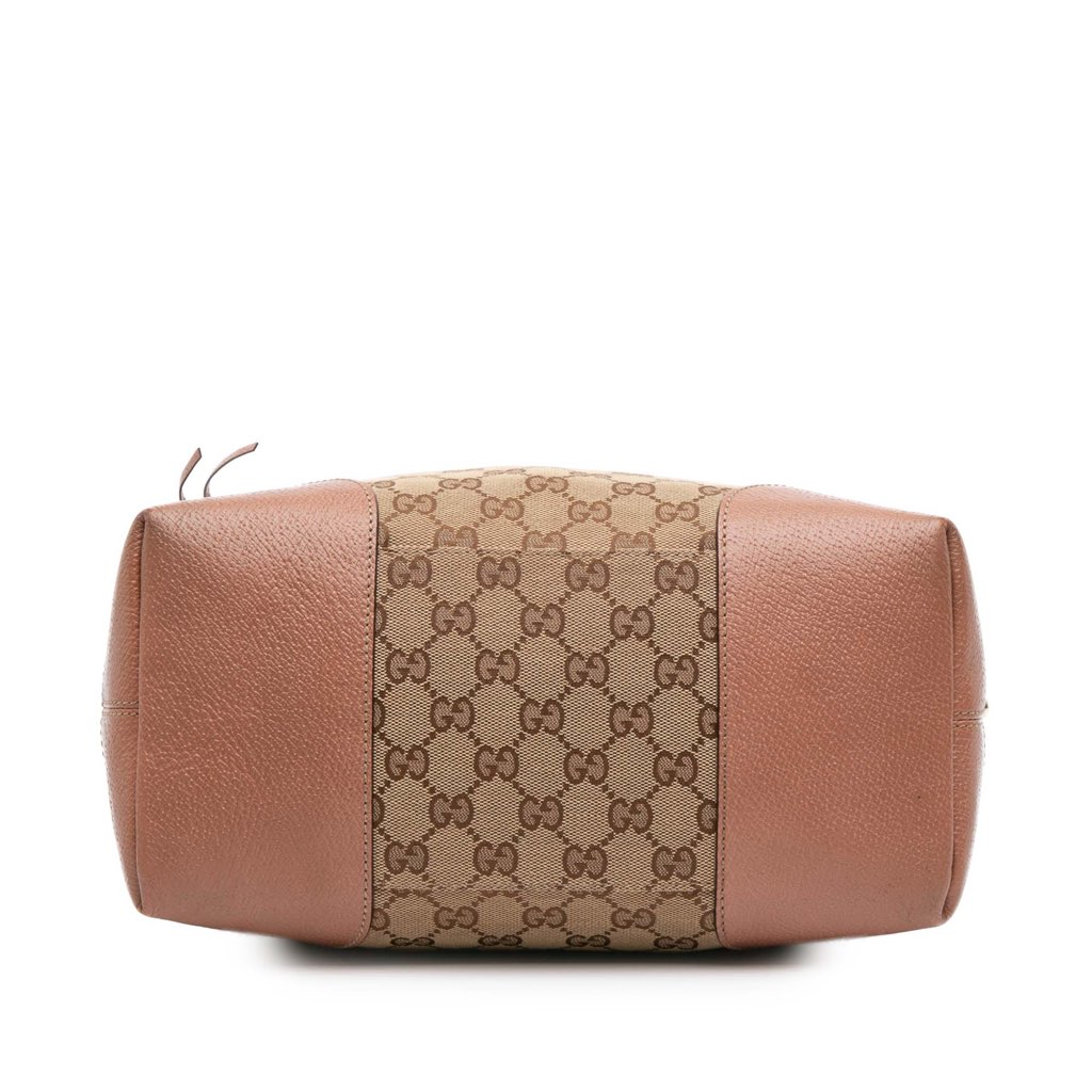 Gucci Medium GG Canvas Bree Satchel - Image 6