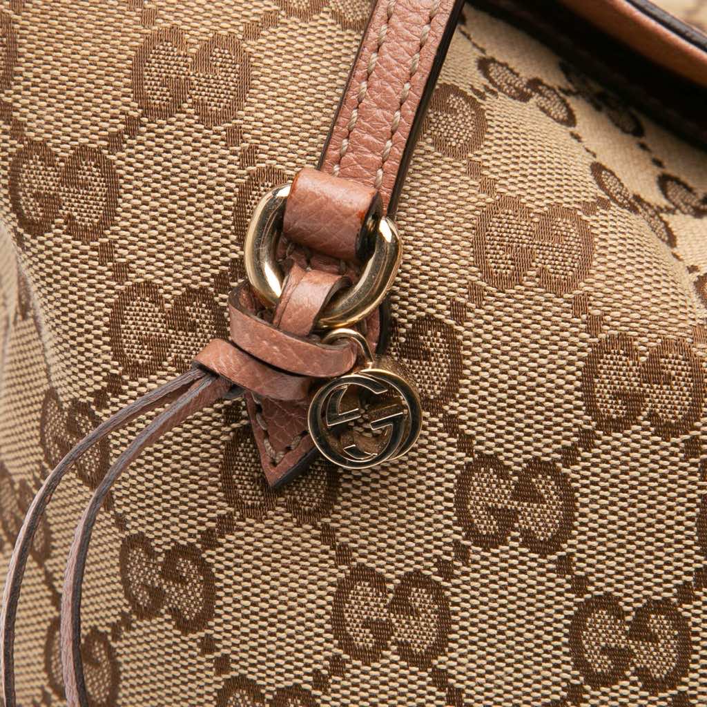 Gucci Medium GG Canvas Bree Satchel - Image 10