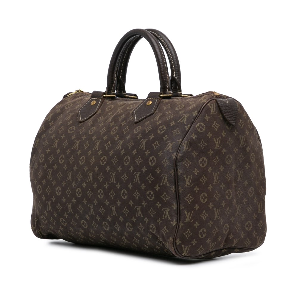 Louis Vuitton Monogram Mini Lin Speedy 30 - 2