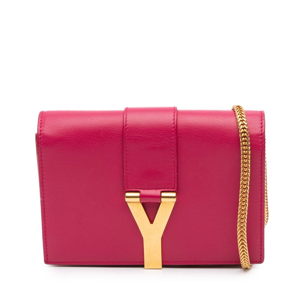 Saint Laurent Mini Smooth Calfskin Chyc Crossbody