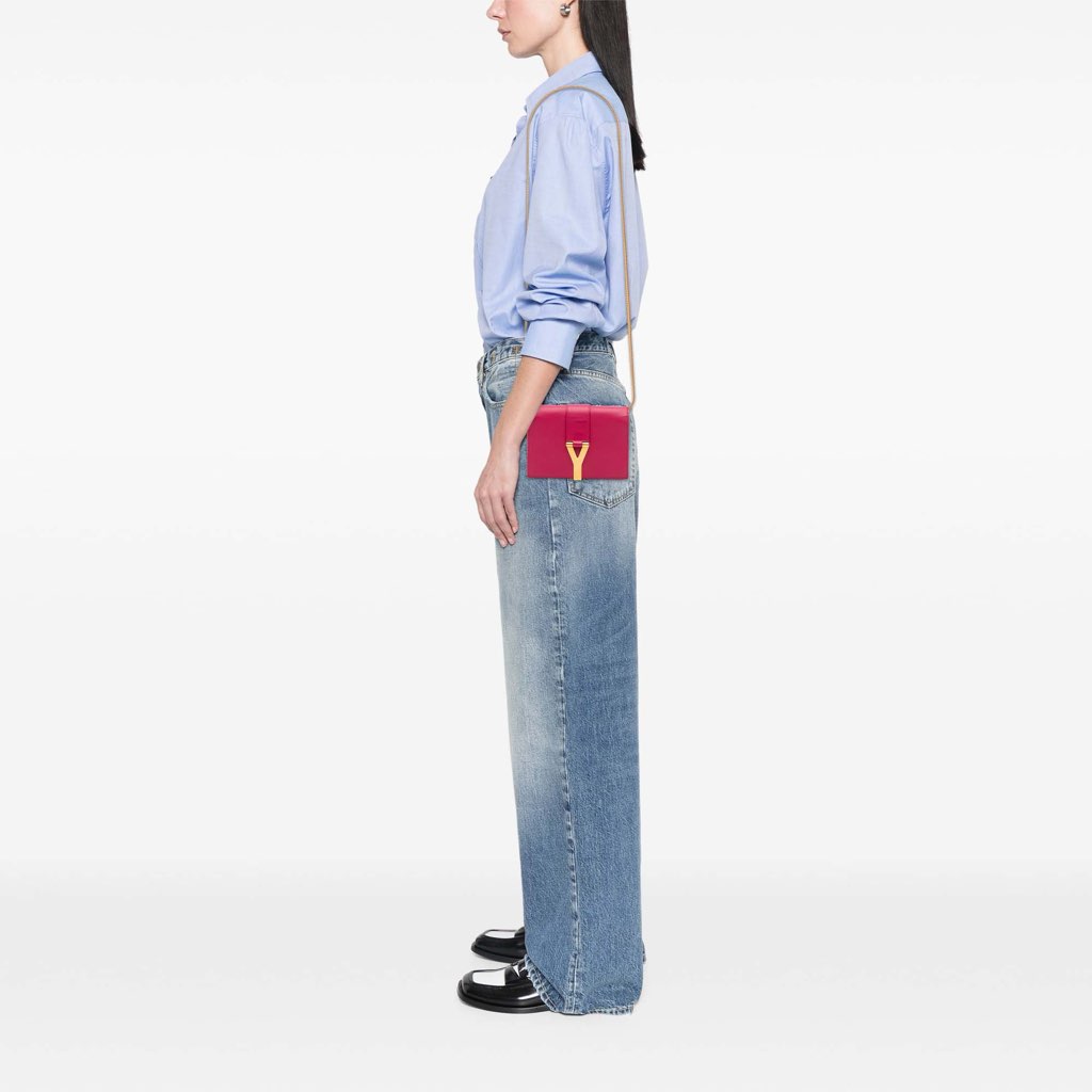 Saint Laurent Mini Smooth Calfskin Chyc Crossbody - Image 10