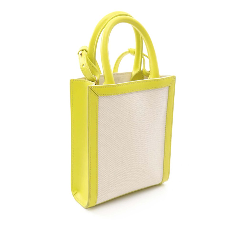 Celine Mini Canvas Vertical Cabas Tote - 2