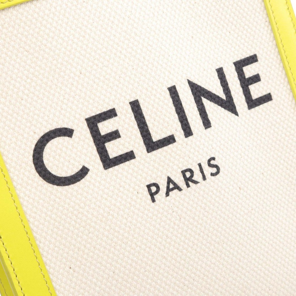 Celine Mini Canvas Vertical Cabas Tote - 4
