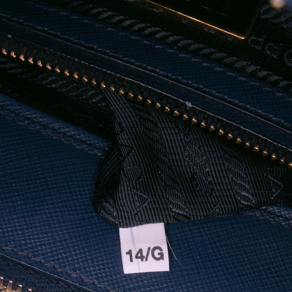 Prada Small Saffiano Lux Galleria Double Zip Satchel - Image 12