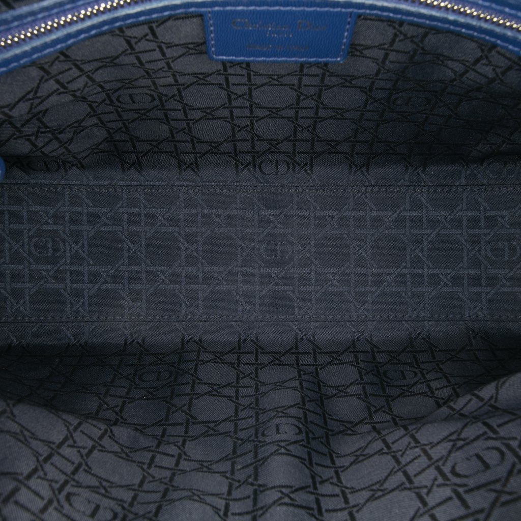 Dior Large Lambskin Cannage Lady Dior - 4