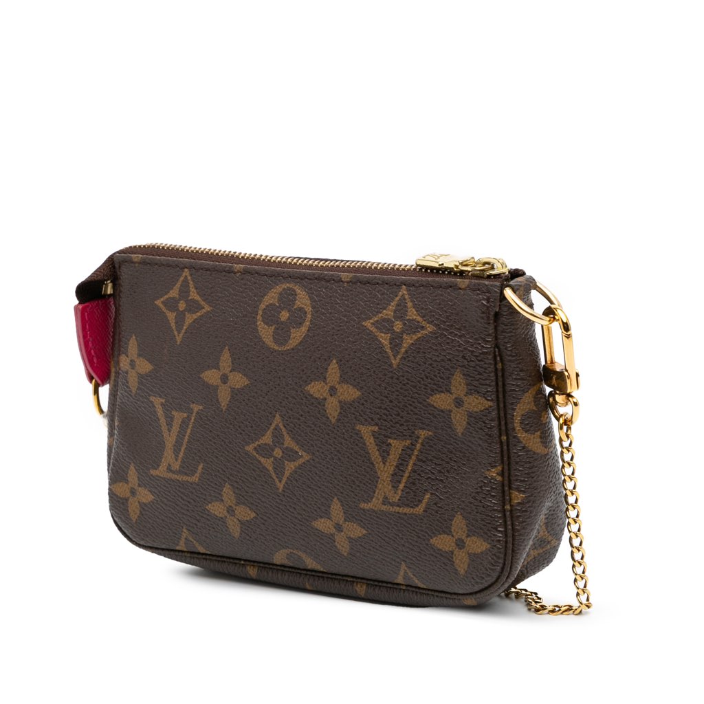 Louis Vuitton Monogram Giraffe Christmas Mini Pochette Accessoires - Back view