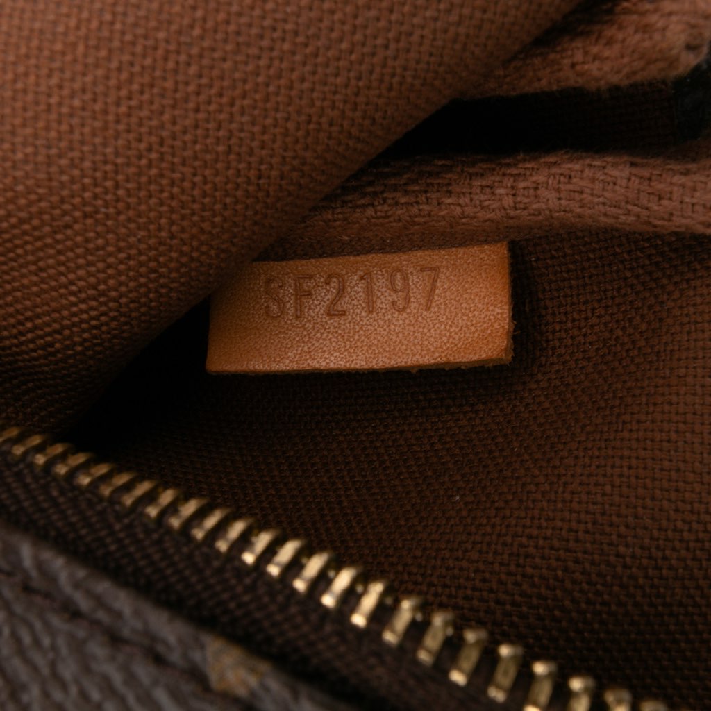 Louis Vuitton Monogram Giraffe Christmas Mini Pochette Accessoires - Detail 1