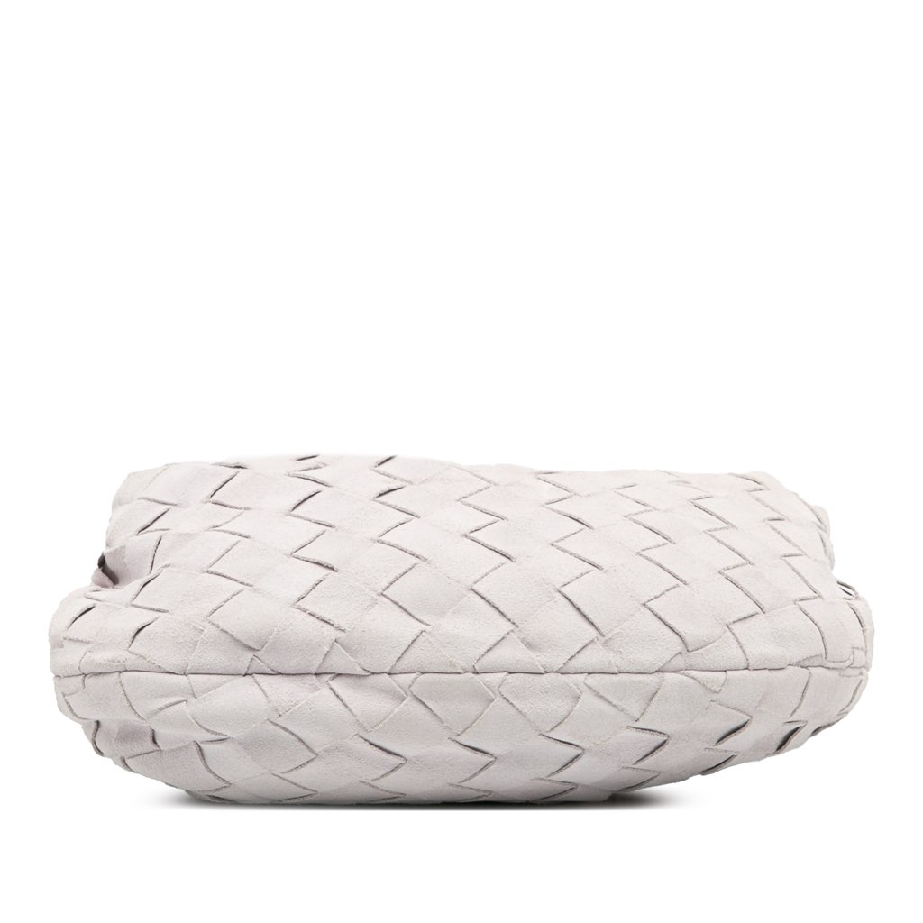 Bottega Veneta Mini Suede Intrecciato Jodie - Image 6