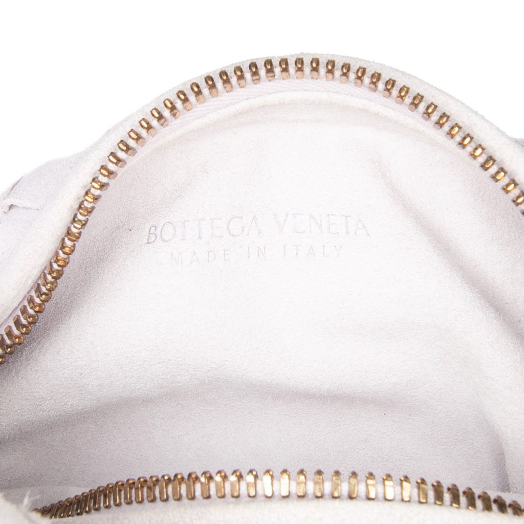 Bottega Veneta Mini Suede Intrecciato Jodie - Side view