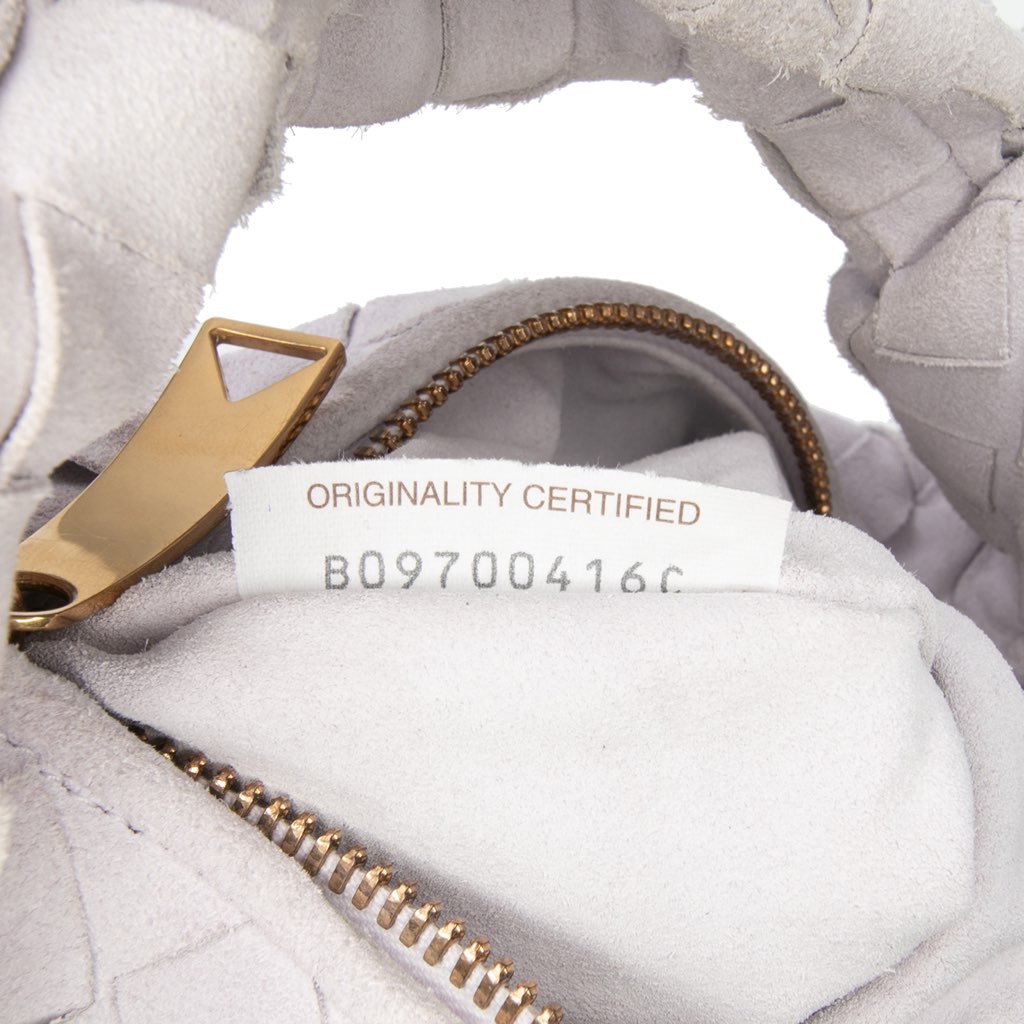 Bottega Veneta Mini Suede Intrecciato Jodie - Detail 1