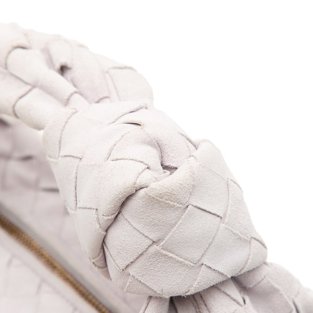 Bottega Veneta Mini Suede Intrecciato Jodie - Image 12
