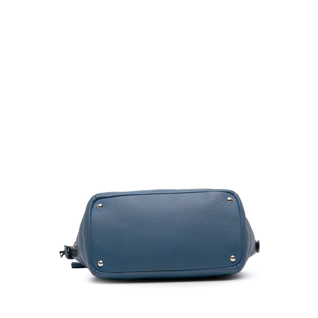 Prada Vitello Daino Double Handle Satchel - 3