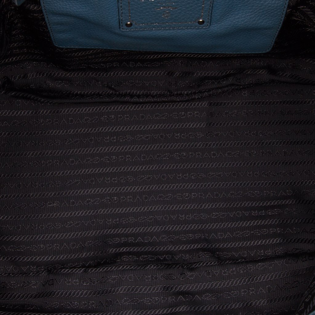 Prada Vitello Daino Double Handle Satchel - 4