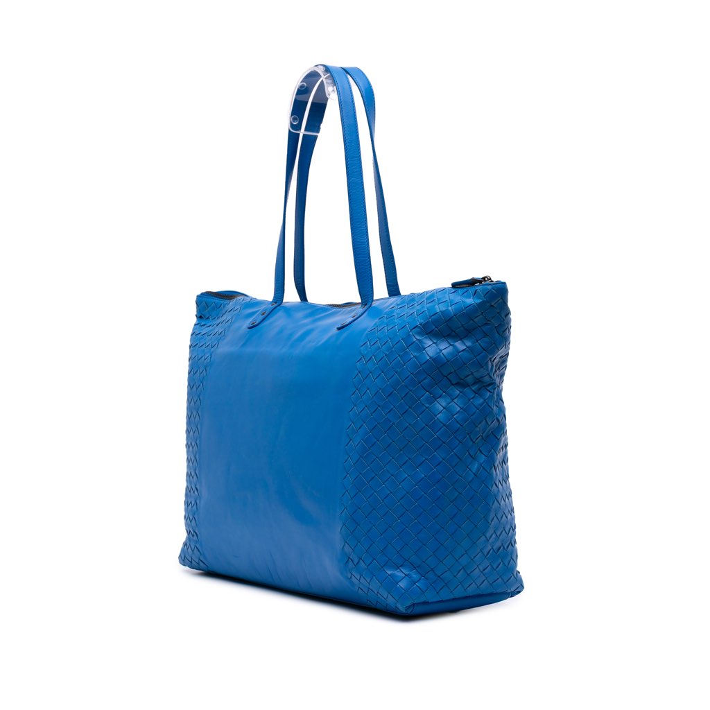 Bottega Veneta Intrecciato Trimmed Nappa Tote - 2