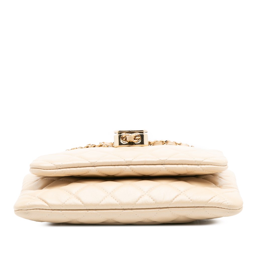 Chanel CC Quilted Lambskin Double Zip Crossbody - 3
