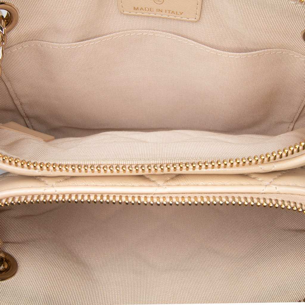 Chanel CC Quilted Lambskin Double Zip Crossbody - 4