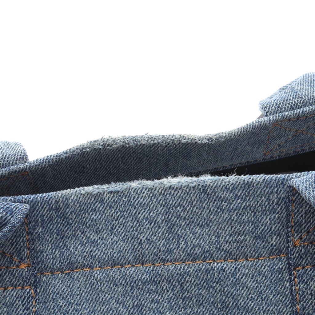 Balenciaga Medium Denim Hardware Tote - Detail 1
