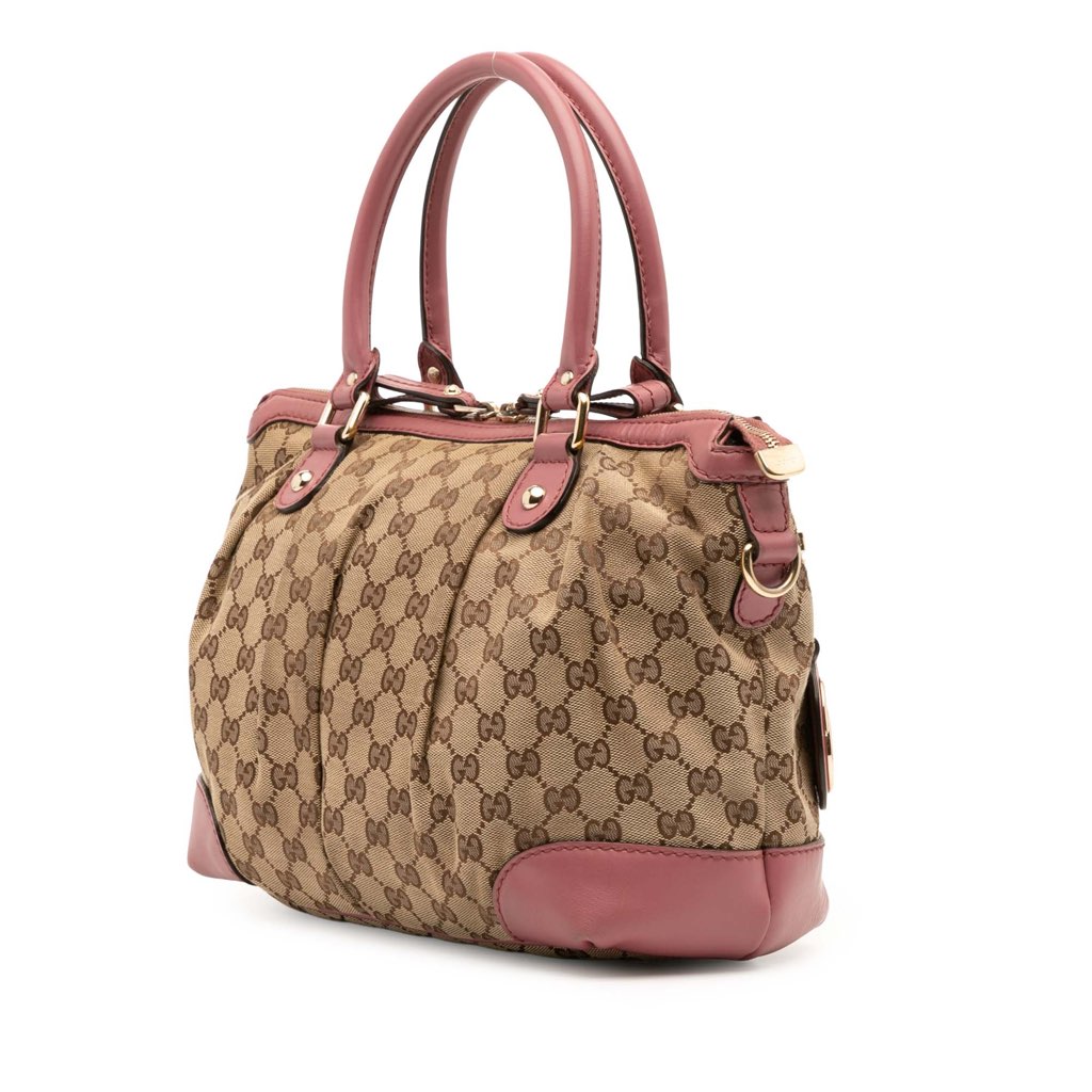 Gucci GG Canvas Sukey Satchel - 2