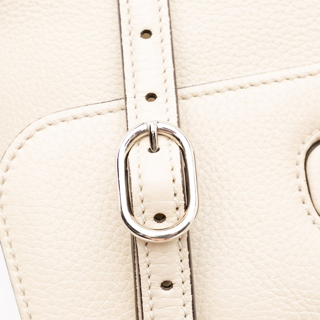 Gucci Small Leather Bamboo Daily Satchel - Image 15