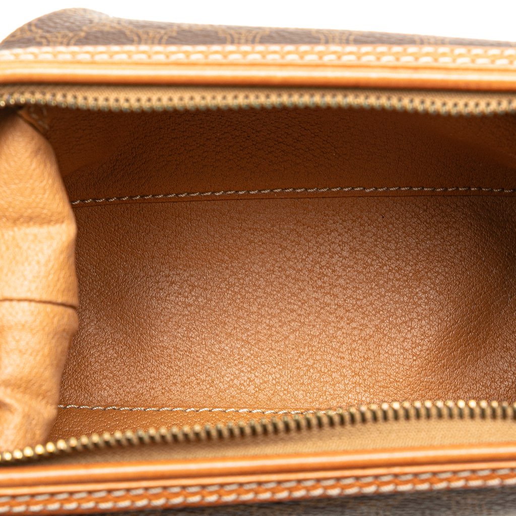 Celine Macadam Coated Canvas Pouch - 4