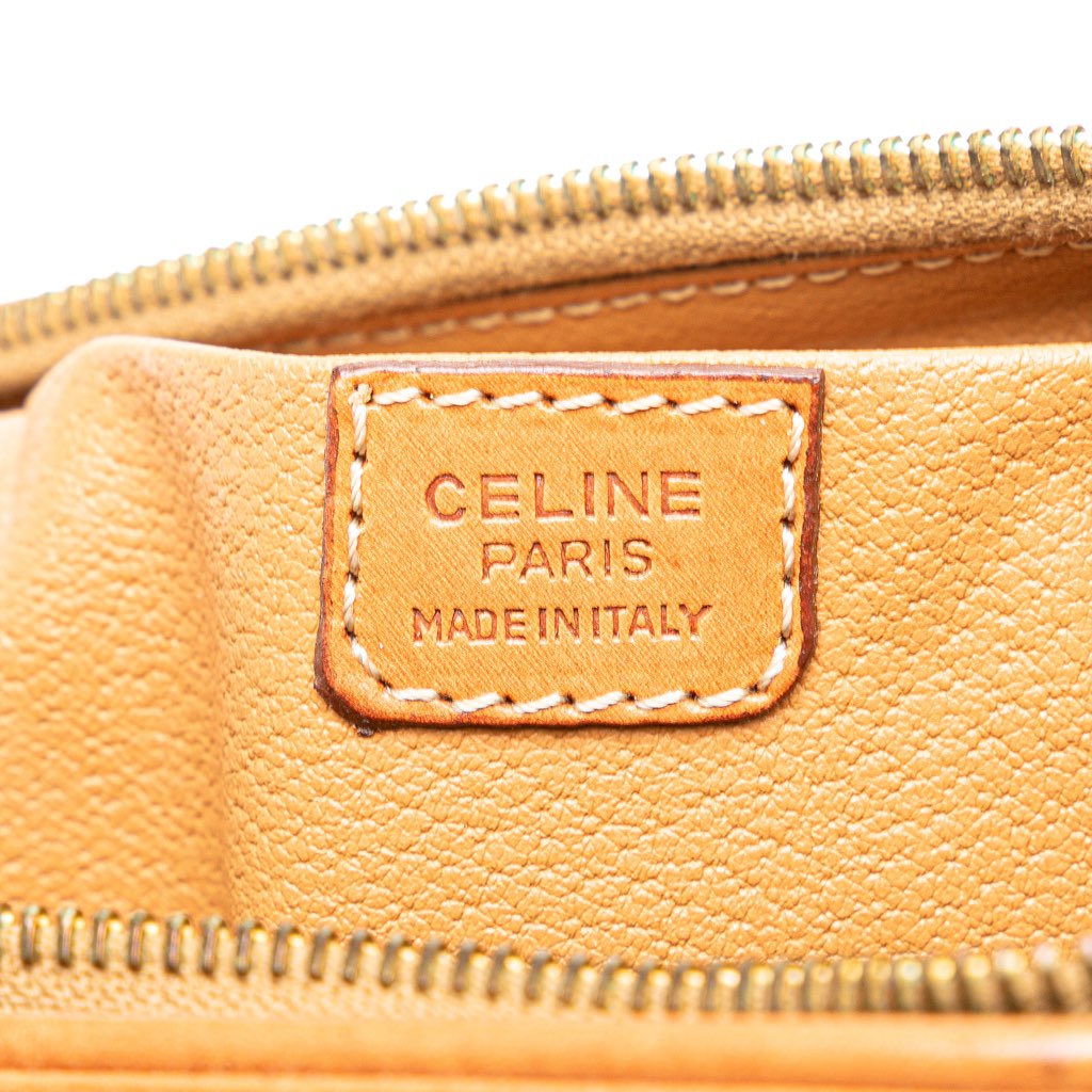 Celine Macadam Coated Canvas Pouch - 5