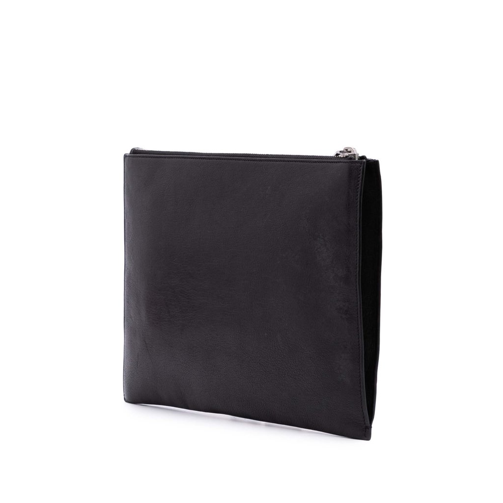 Saint Laurent Leather Star Rider iPad Pouch - 2
