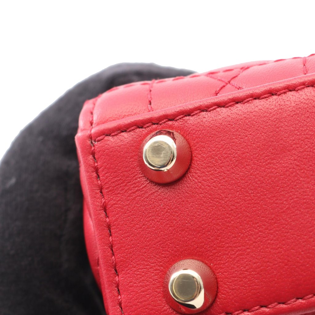 Dior Micro Lambskin Cannage Lady Dior - 5