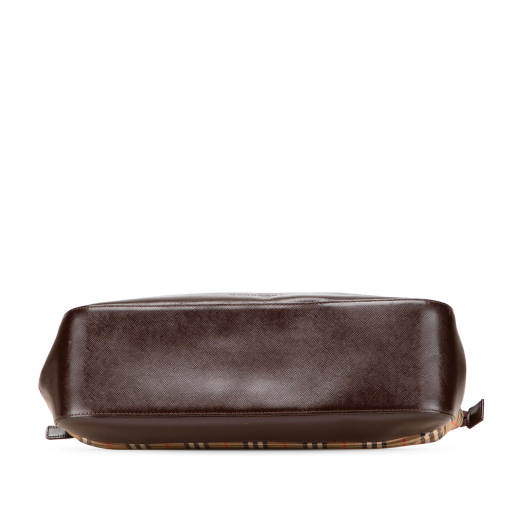 Burberry Haymarket Check Canvas Handbag - 3