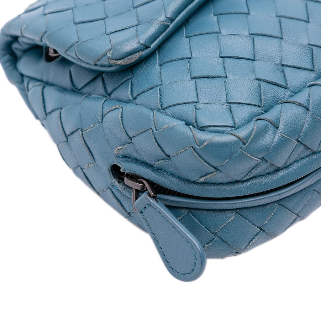 Bottega Veneta Mini Nappa Intrecciato Expandable Chain Crossbody - Detail 2