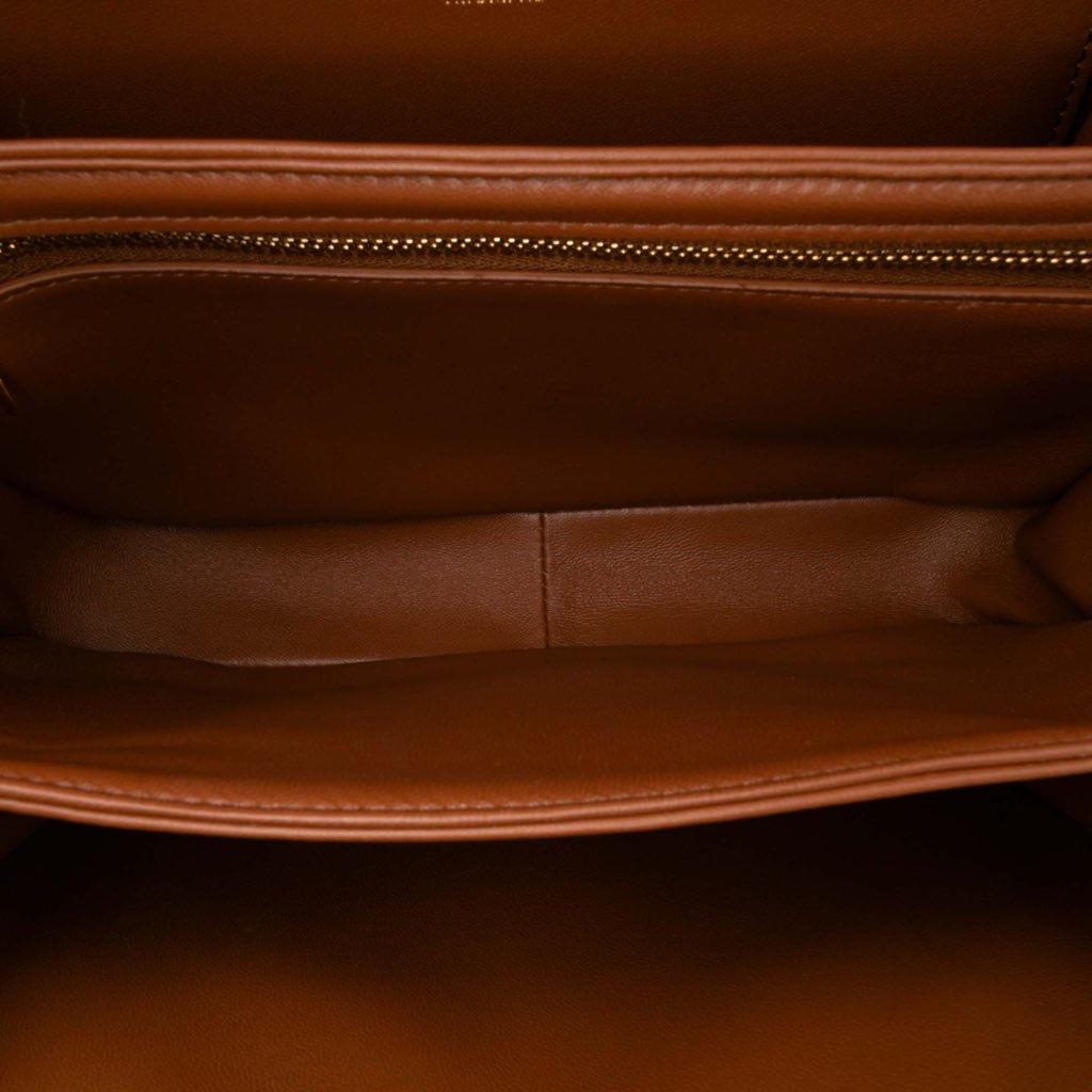 Celine Classique Triomphe Coated Canvas and Calfskin Triomphe Crossbody - 4