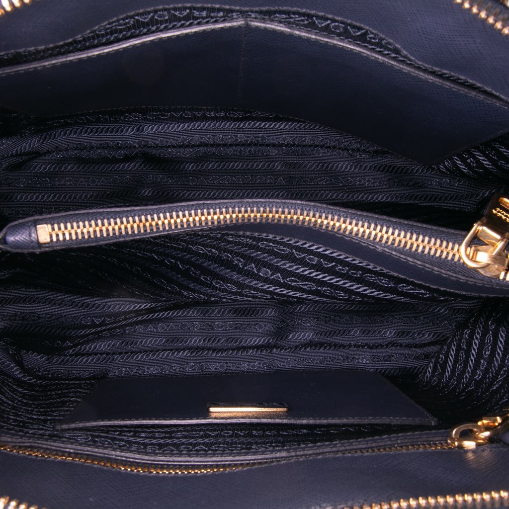 Prada Medium Saffiano Lux Promenade Satchel - 4