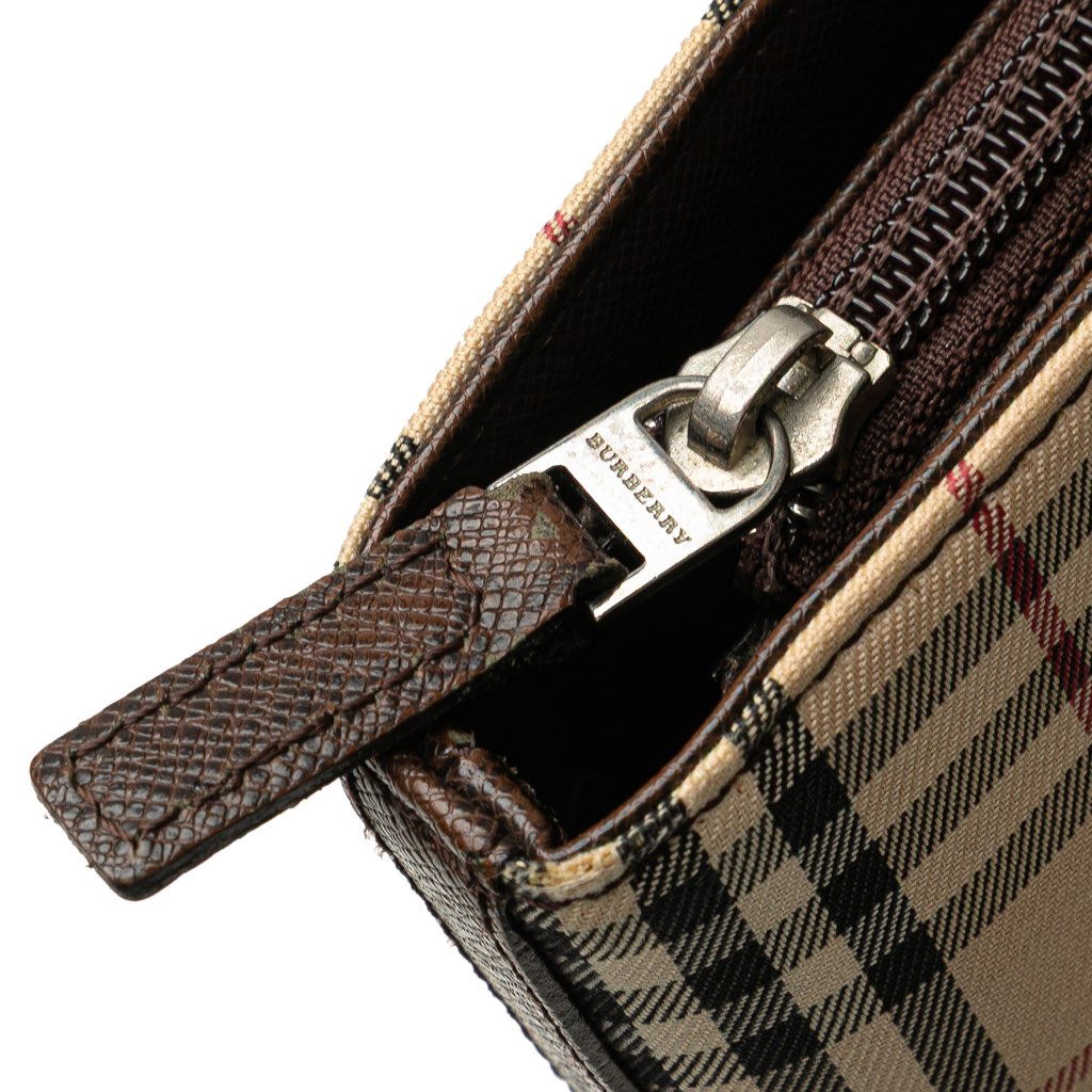 Burberry House Check Coated Canvas Bucket Tote - Detail 2