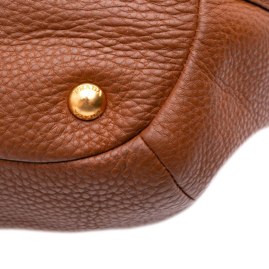 Prada Vitello Daino Sacca 2 Manici Convertible Tote - Image 13