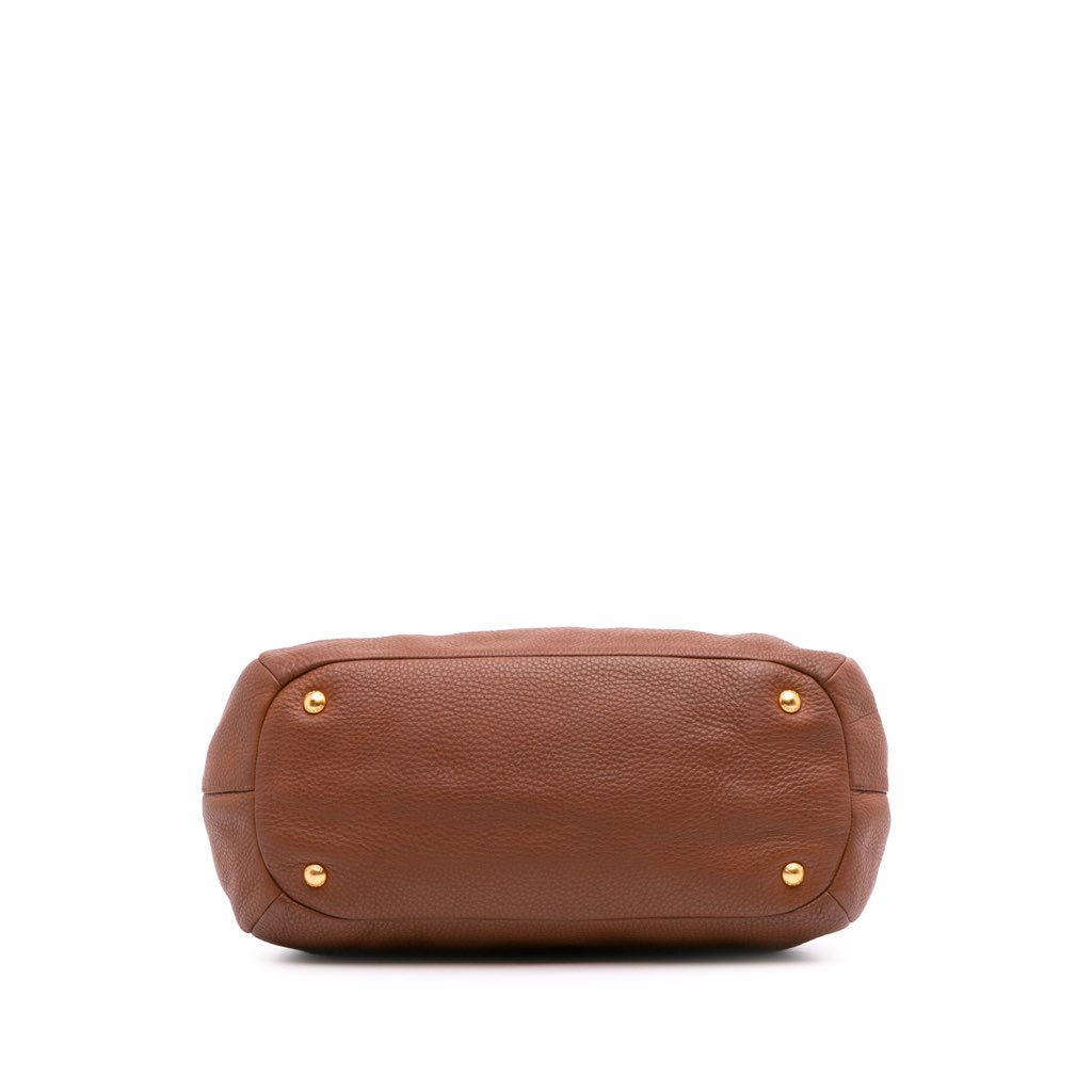 Prada Vitello Daino Sacca 2 Manici Convertible Tote - Image 6