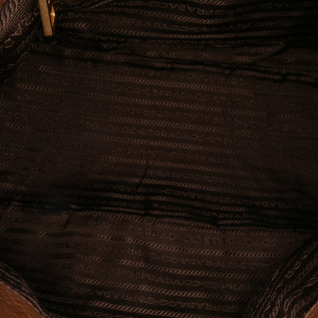 Prada Vitello Daino Sacca 2 Manici Convertible Tote - 4