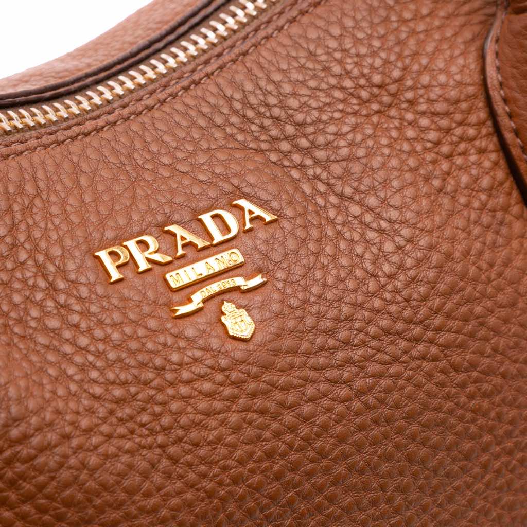 Prada Vitello Daino Sacca 2 Manici Convertible Tote - Detail 2