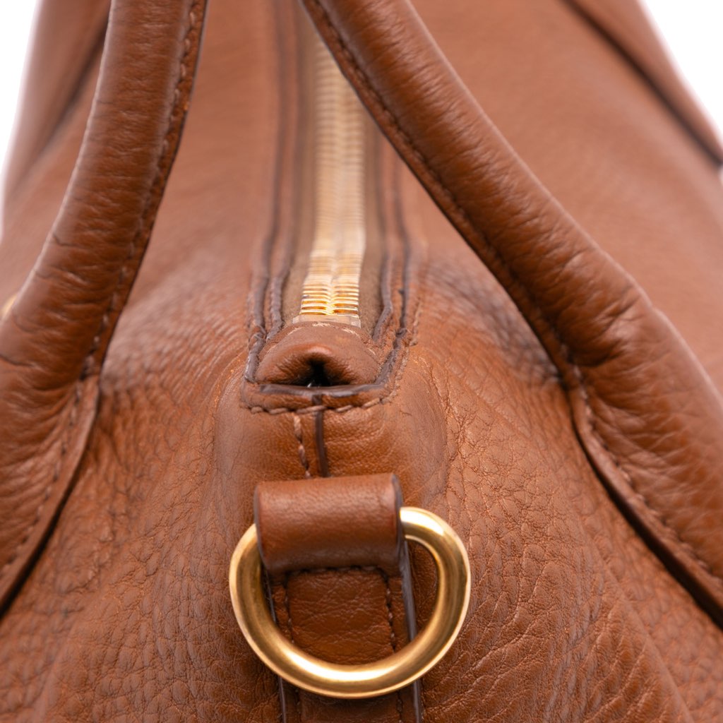 Prada Vitello Daino Sacca 2 Manici Convertible Tote - Image 11