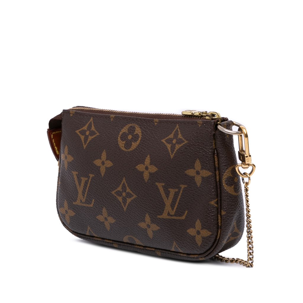 Louis Vuitton Monogram Mini Pochette Accessoires - Back view