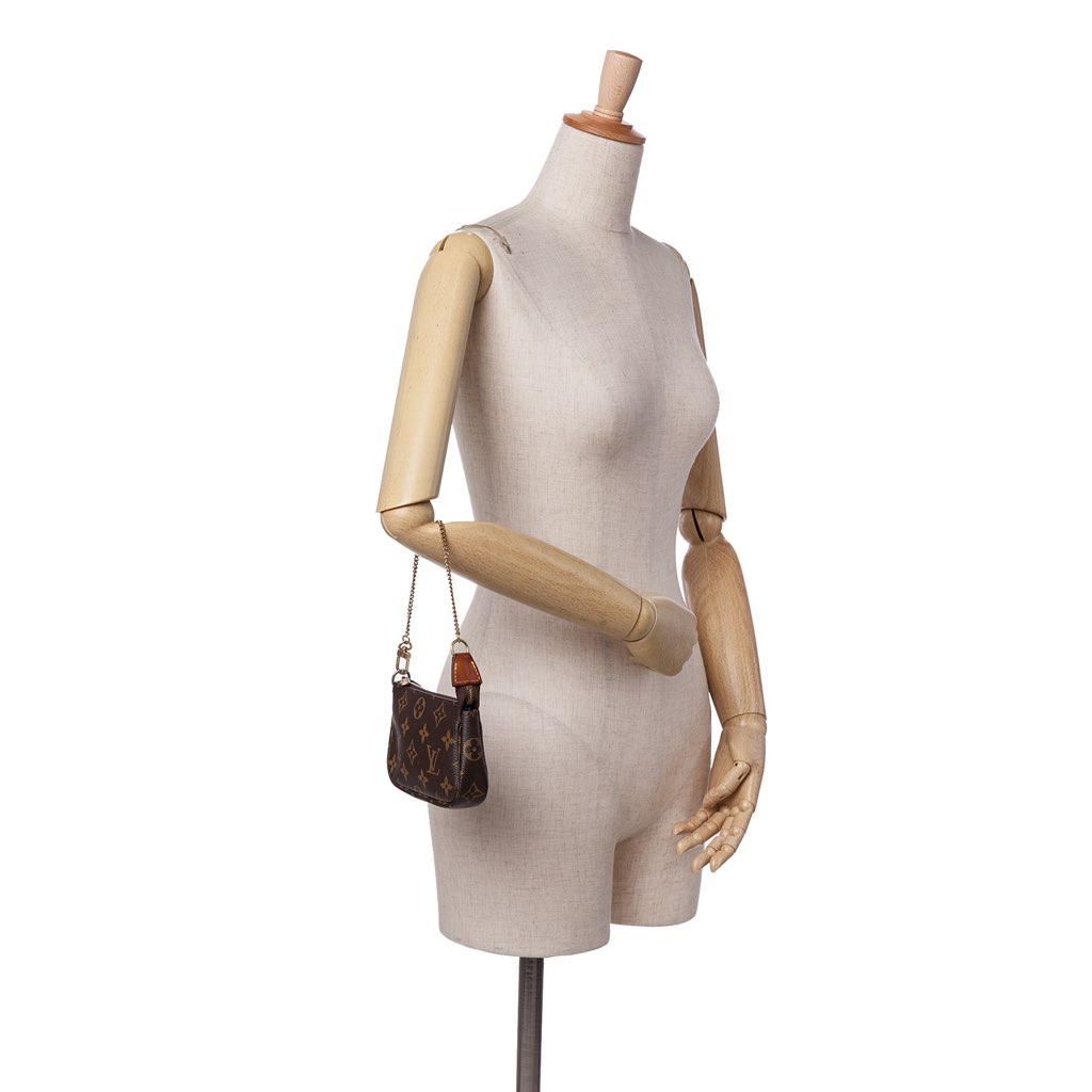 Louis Vuitton Monogram Mini Pochette Accessoires - Image 11