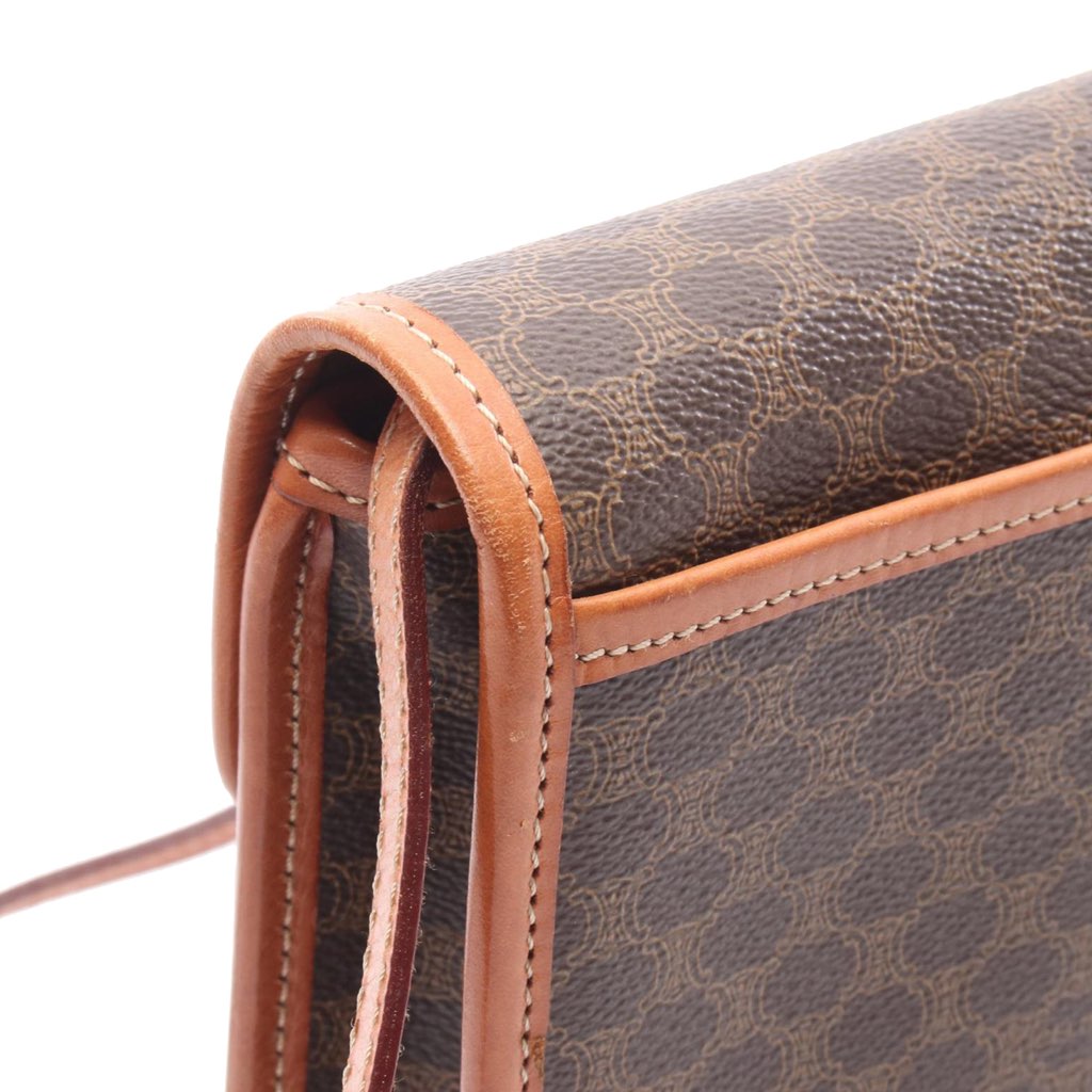 Celine Macadam Coated Canvas Crossbody - Image 11