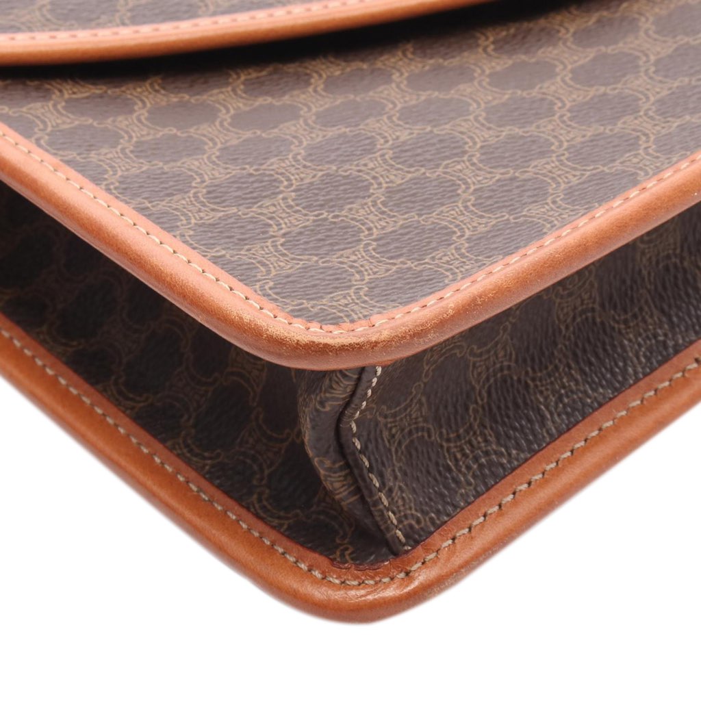 Celine Macadam Coated Canvas Crossbody - Image 12