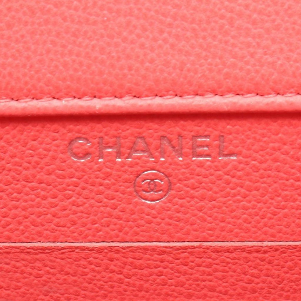 Chanel CC Quilted Caviar Phone Holder with Chain - 4