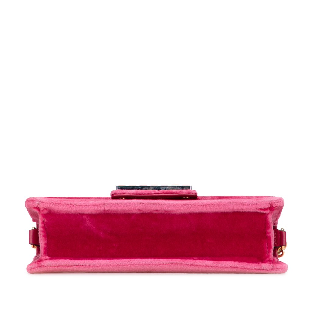 Gucci Crystal GG Velvet Broadway Crossbody - Image 6